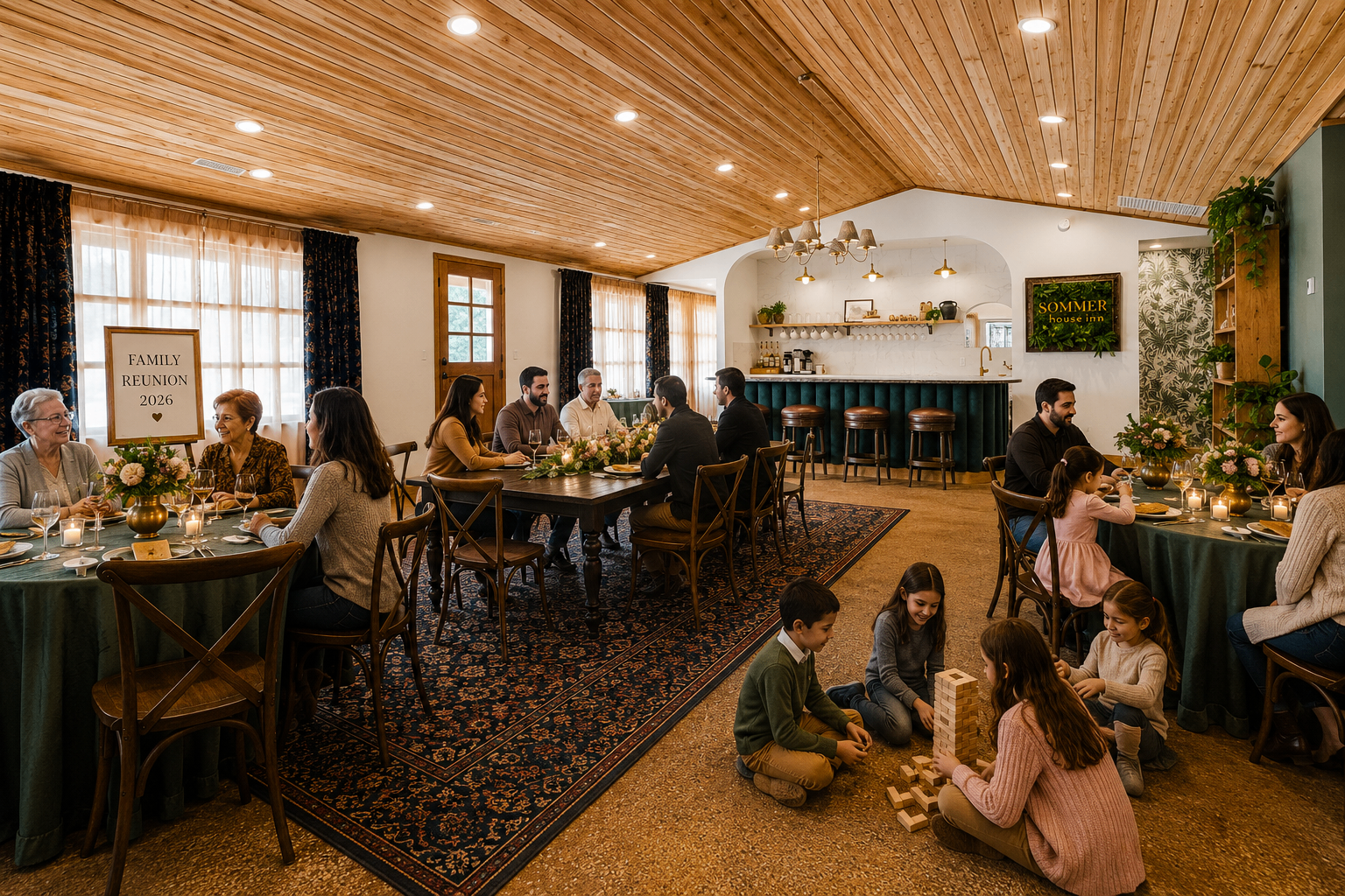 Family Reunions at Sommer House Inn — Jasper, Arkansas